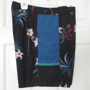 Vans Mens Fully-lined Swim Board Short w/Zippered Security Pocket- Size 34W or M